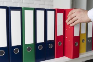 Ring Binder Used Stored Documents